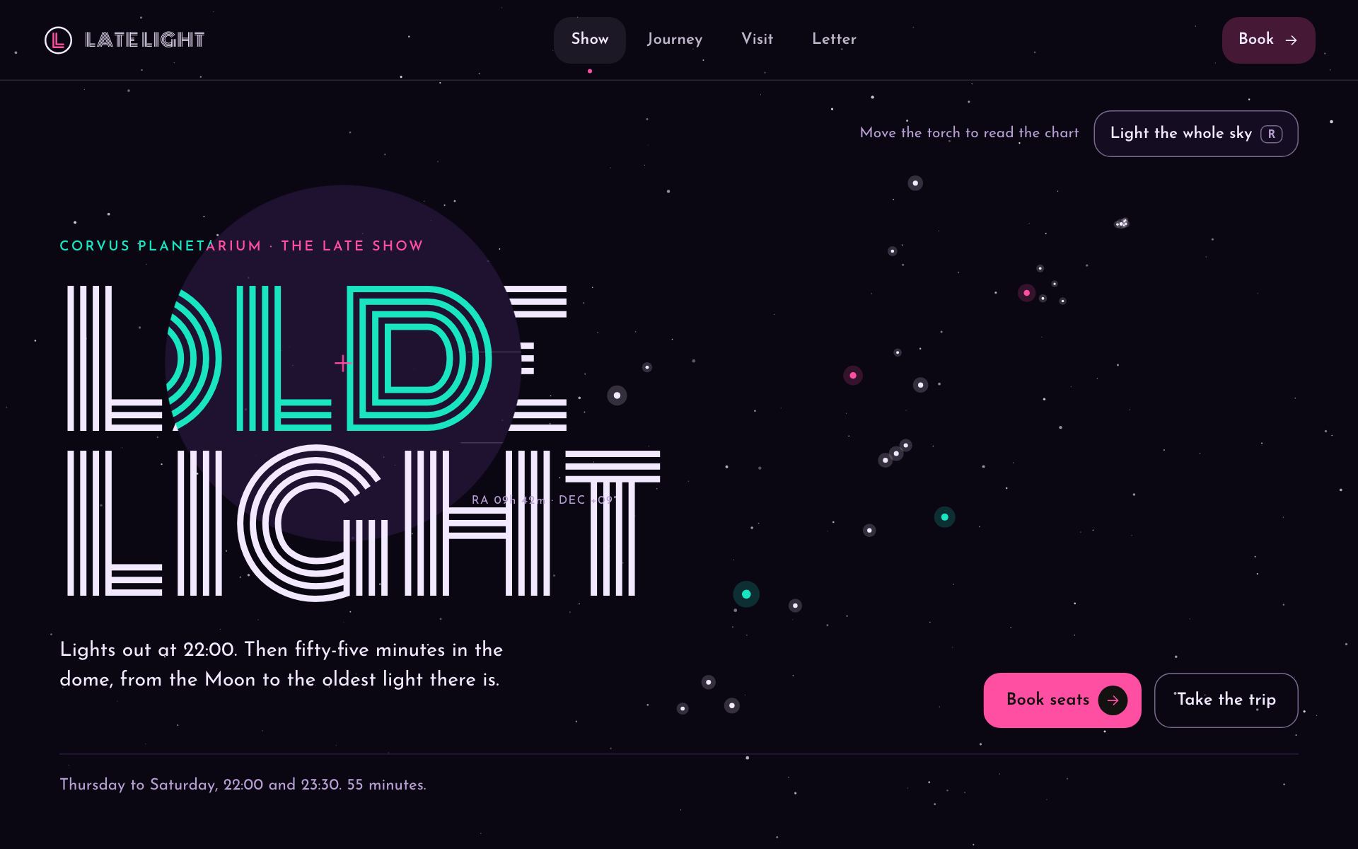 Late Light, built by an agent with the skill